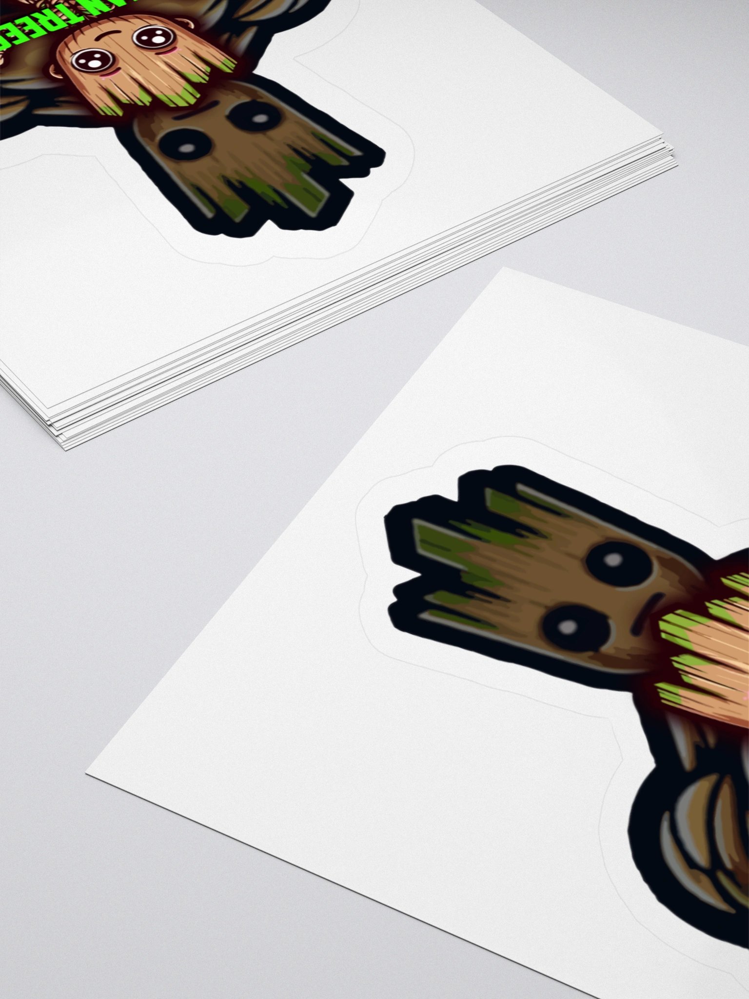 Kiss Cut Sticker Pair White product image (10)