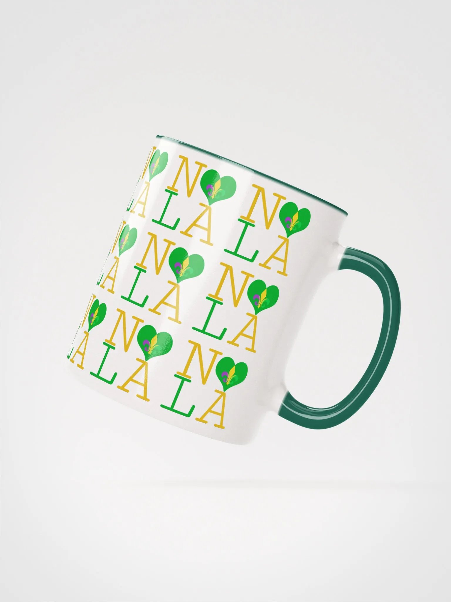 I LOVE NOLA **LEGACY COLOR MUG** (MARDI GRAS 2 FULL INFINITY) product image (17)