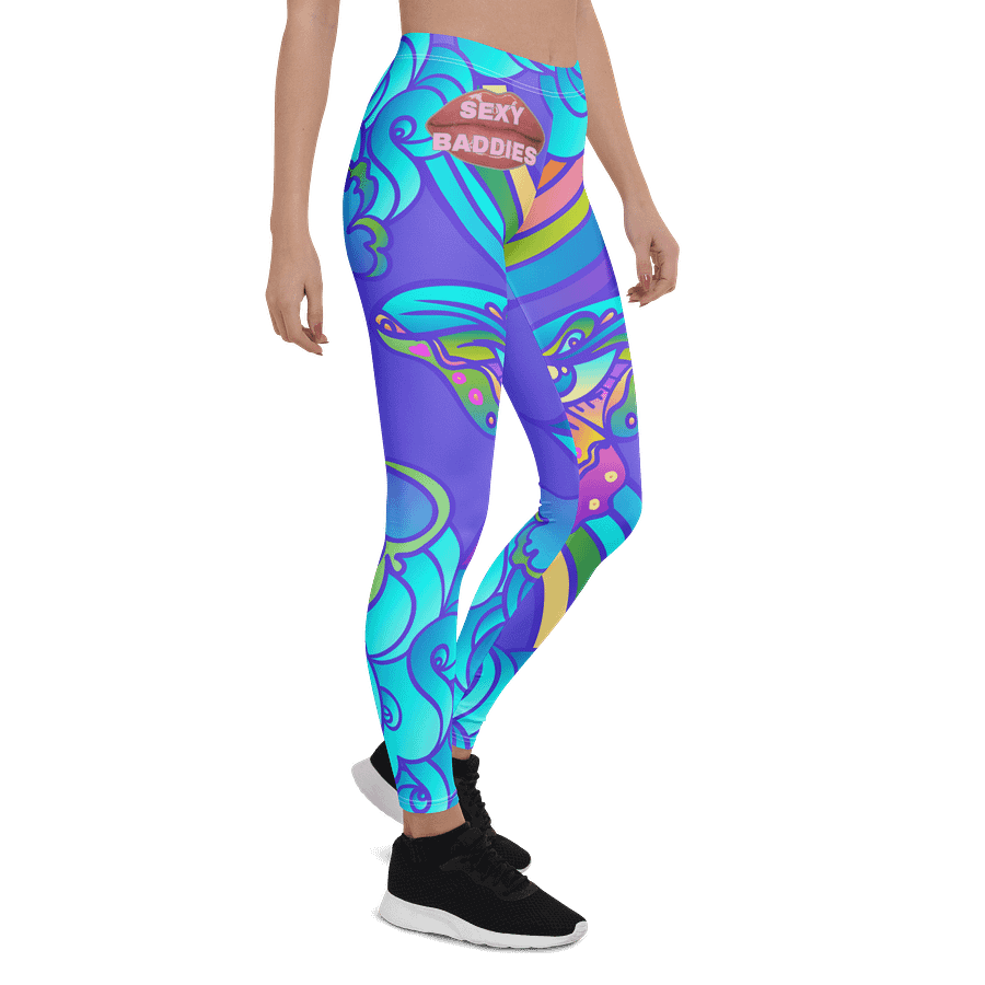 Glossy SexyBaddies Lips All-Over Leggings Women product image (5)