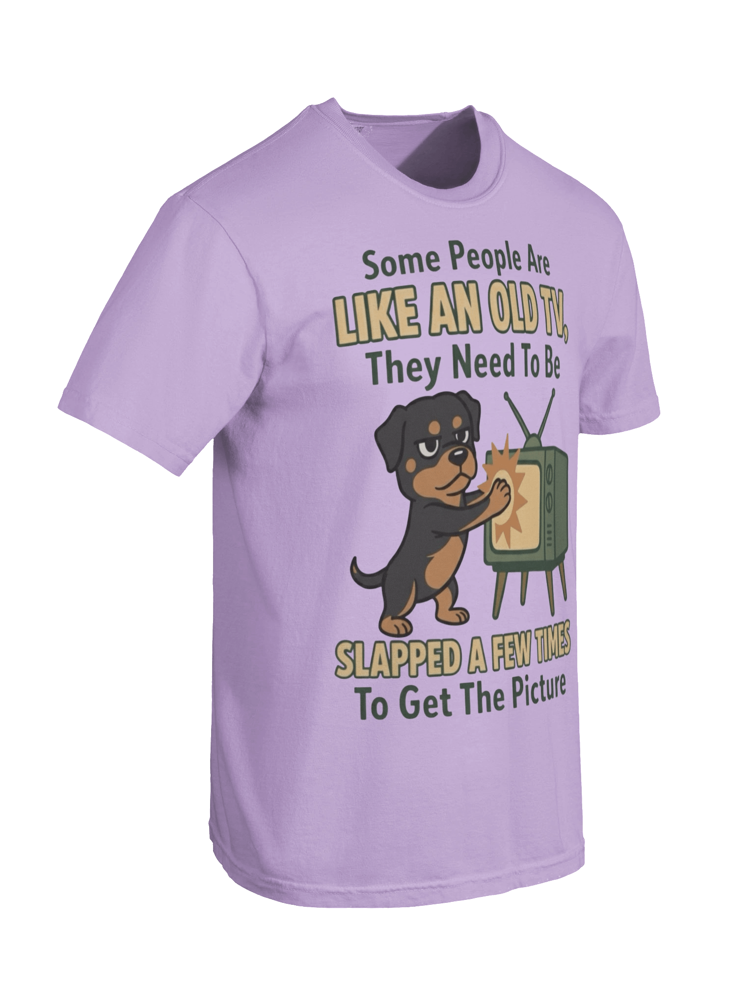Rottweiler Some People Are Like An Old TV - T-Shirt product image (107)