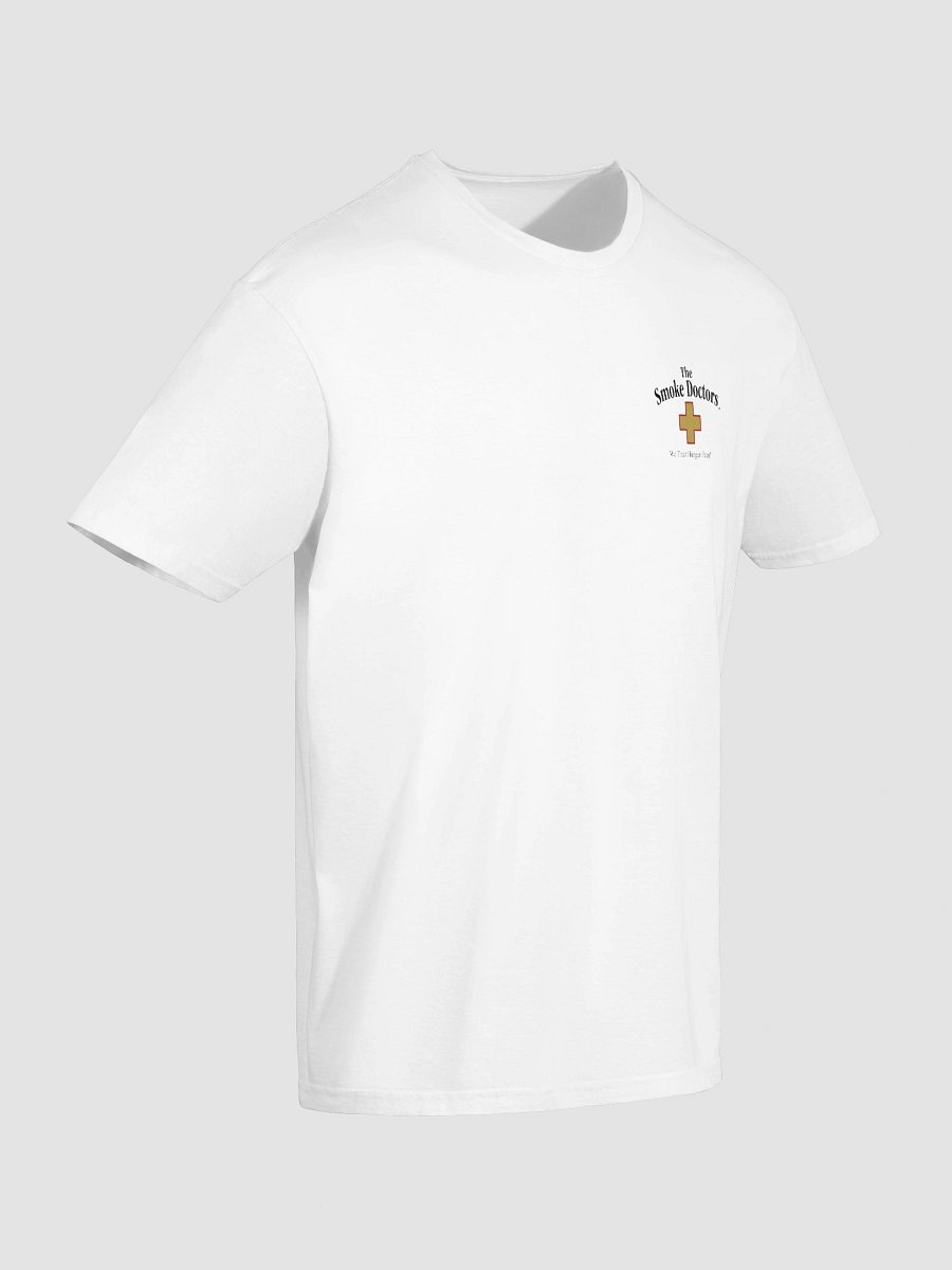 The Smoke Doctors UNISEX Lightweight White T-Shirt product image (10)