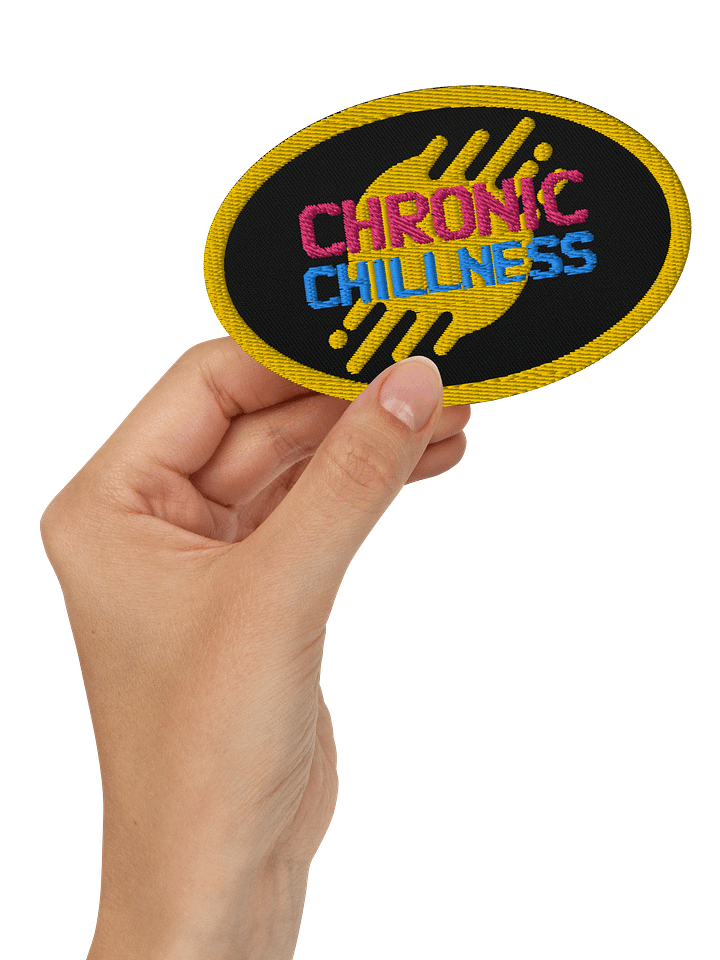 Chronic Chillness 4 inch patch product image (1)