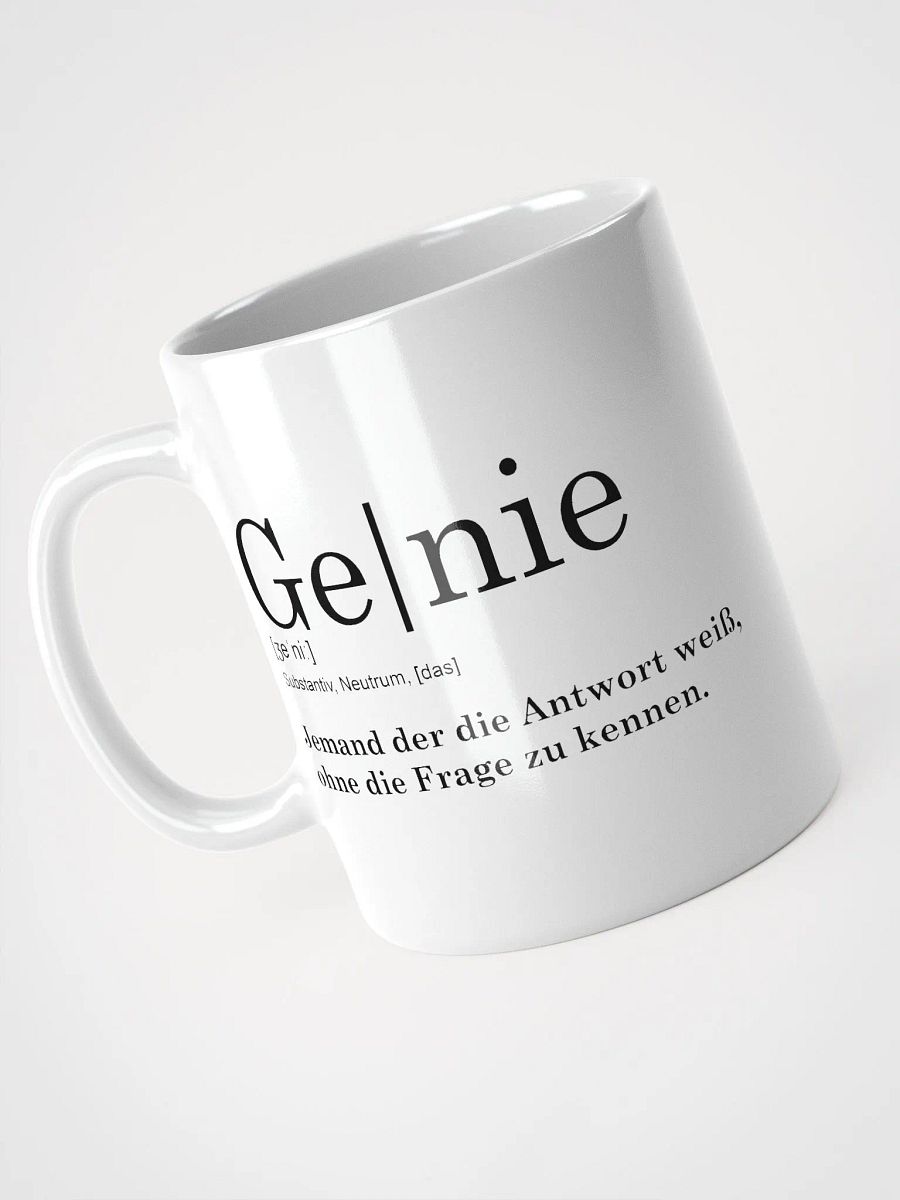 Kaffee Tasse/Becher mit Spruch | Definition Genie | Lehrer Chef Geschenk | Lustige Geschenke | Tasse Mama | Vater Vatertag | Geschenkidee Sprüche Tasse product image (8)