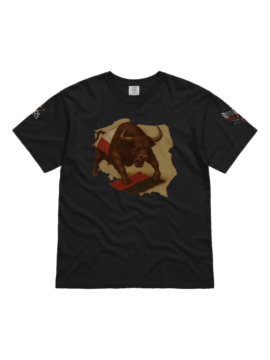 koszulka "Polski BYK - banderola wypad" Król Pustkowia Koliba product image (1)