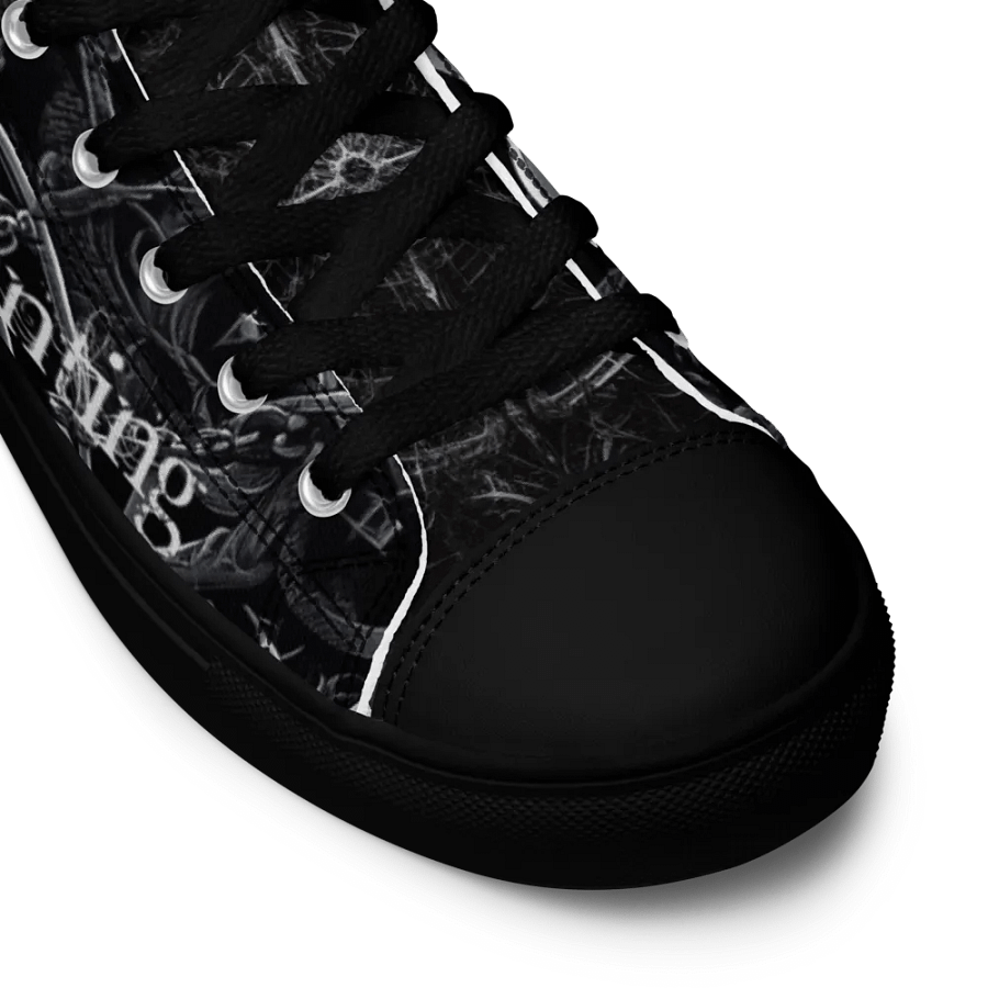 Weak Of Wanting Gothic / Metal Logo High Tops product image (10)