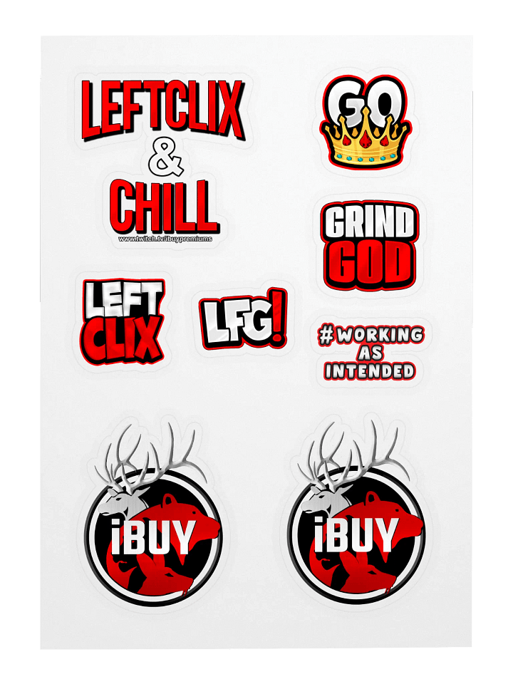 iBuy Sticker Sheet product image (1)