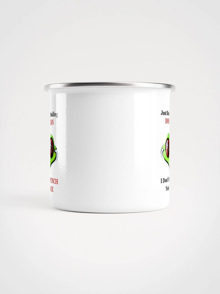 I'm Smiling Enamel Mug product image (2)