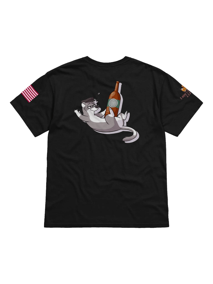Tipsy Otter Relaxation Heavyweight Tee product image (21)