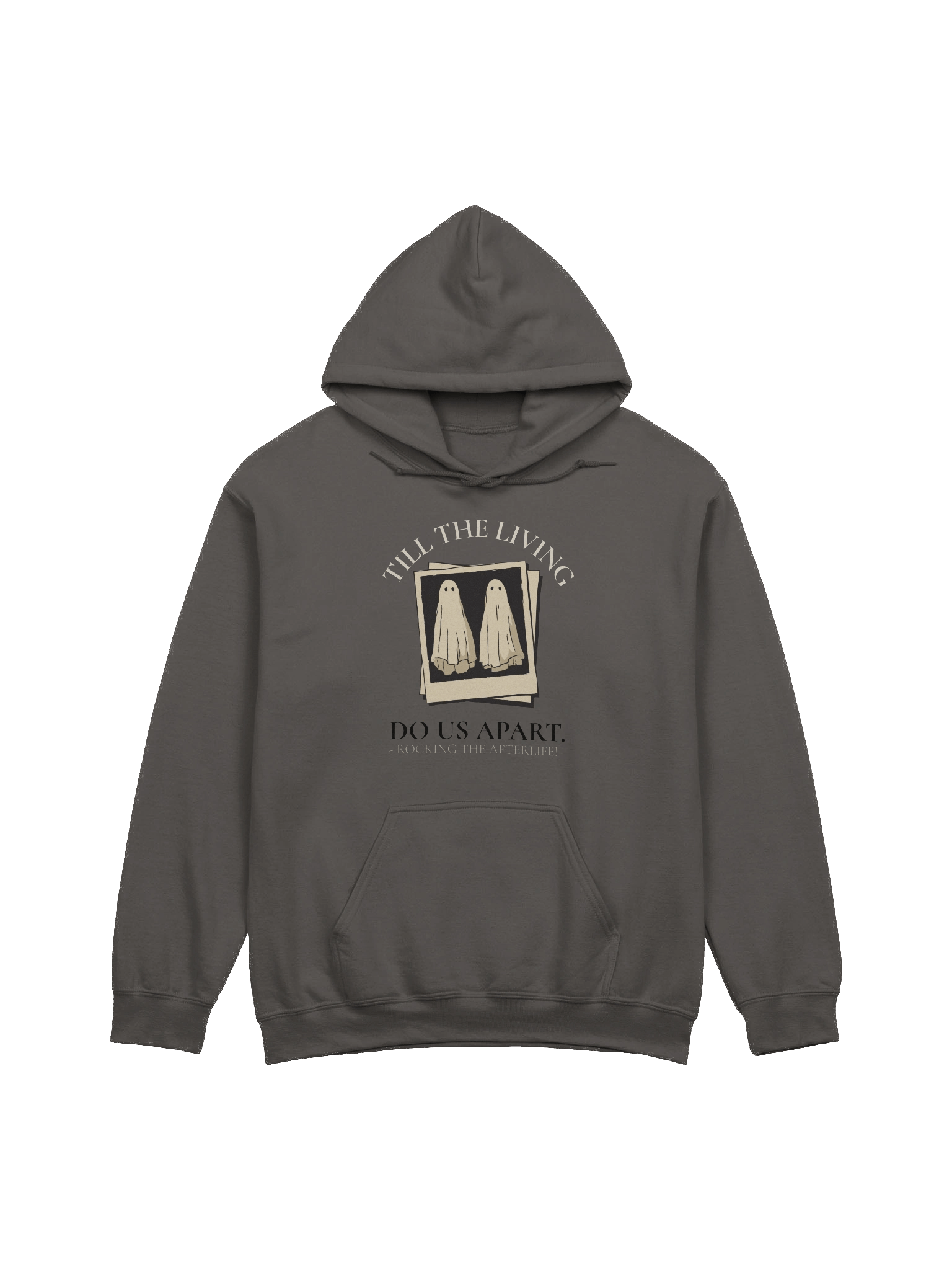 [UM Designs] Til Living Do We Part - Unisex Pullover Graphic Hoodie product image (1)
