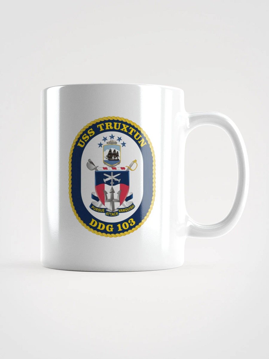 USS Truxtun DDG 103: White Coffee Cup product image (1)
