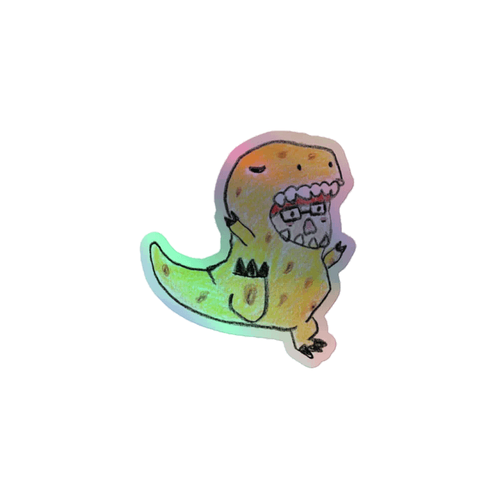 Kotasaurus Holo Sticker product image (1)