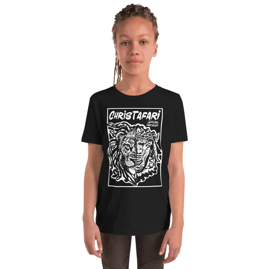 Christafari Kids Lion & Lamb T-Shirt product image (36)