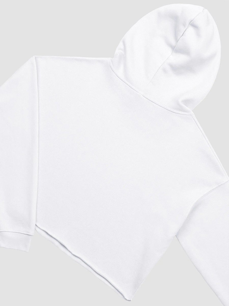 Fleece Crop Sweatshirt Crop Top Hoodie product image (8)