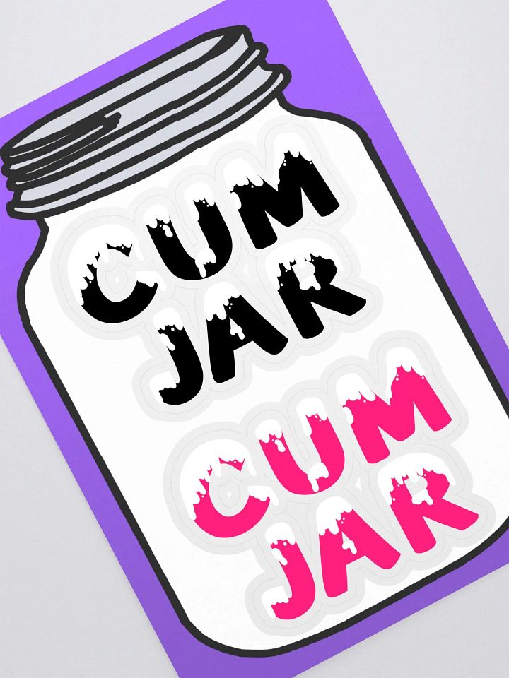 Cum Jar Stickers product image (2)