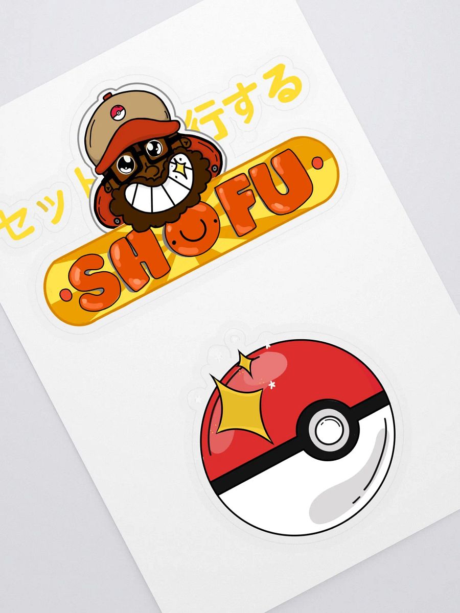 SHOFU RTS Sticker Collection (Red Print) product image (2)