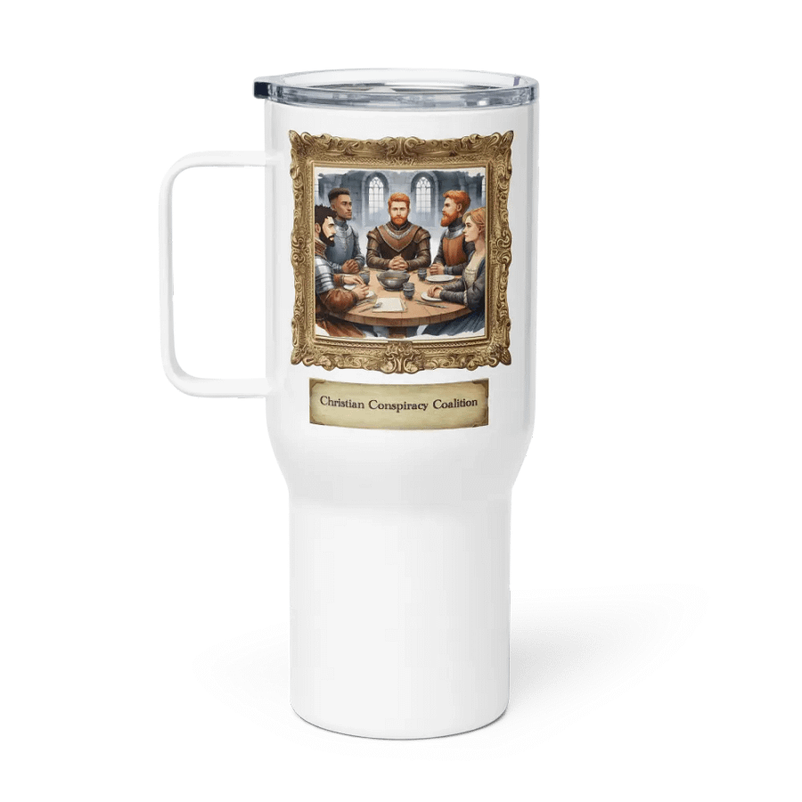 Christian Conspiracy Coalition (Logo) - Travel Mug product image (1)