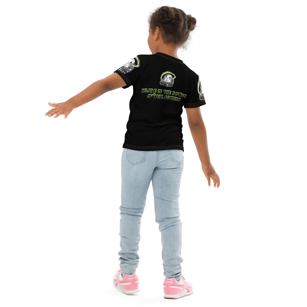 Save Me Kids Crew Neck T-Shirt | Eco-Friendly Style for Young Activists product image (2)