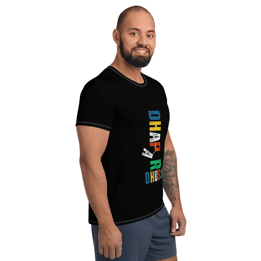 Falling Chains All-Over Athletic T-Shirt product image (5)