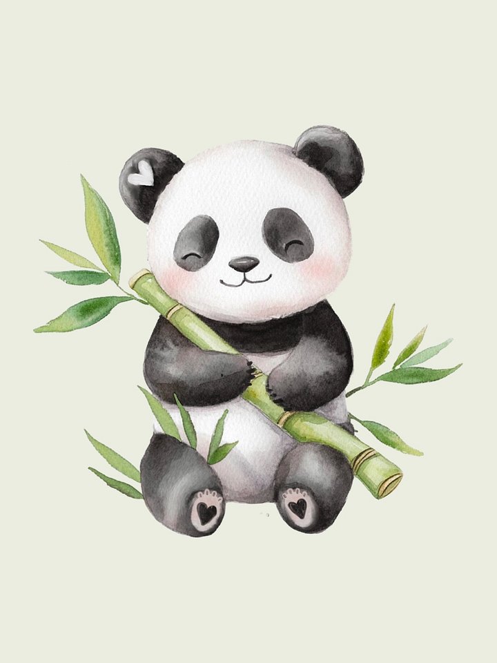 Cute Panda - Clipart product image (1)