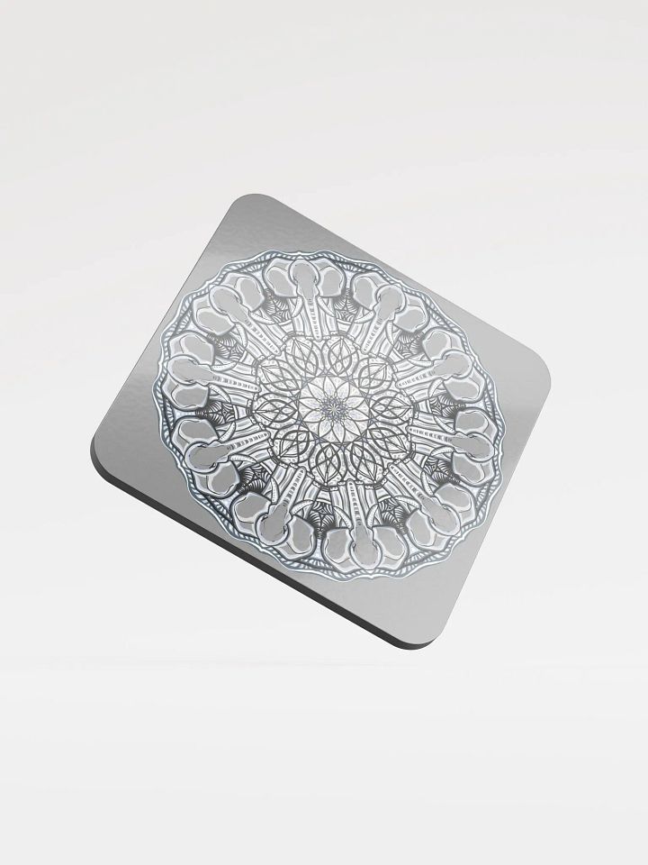 Symmetrical Serenity Cork Coaster product image (1)
