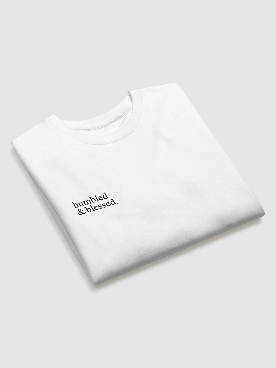 Truly Humbled & Blessed Sweater | White product image (3)