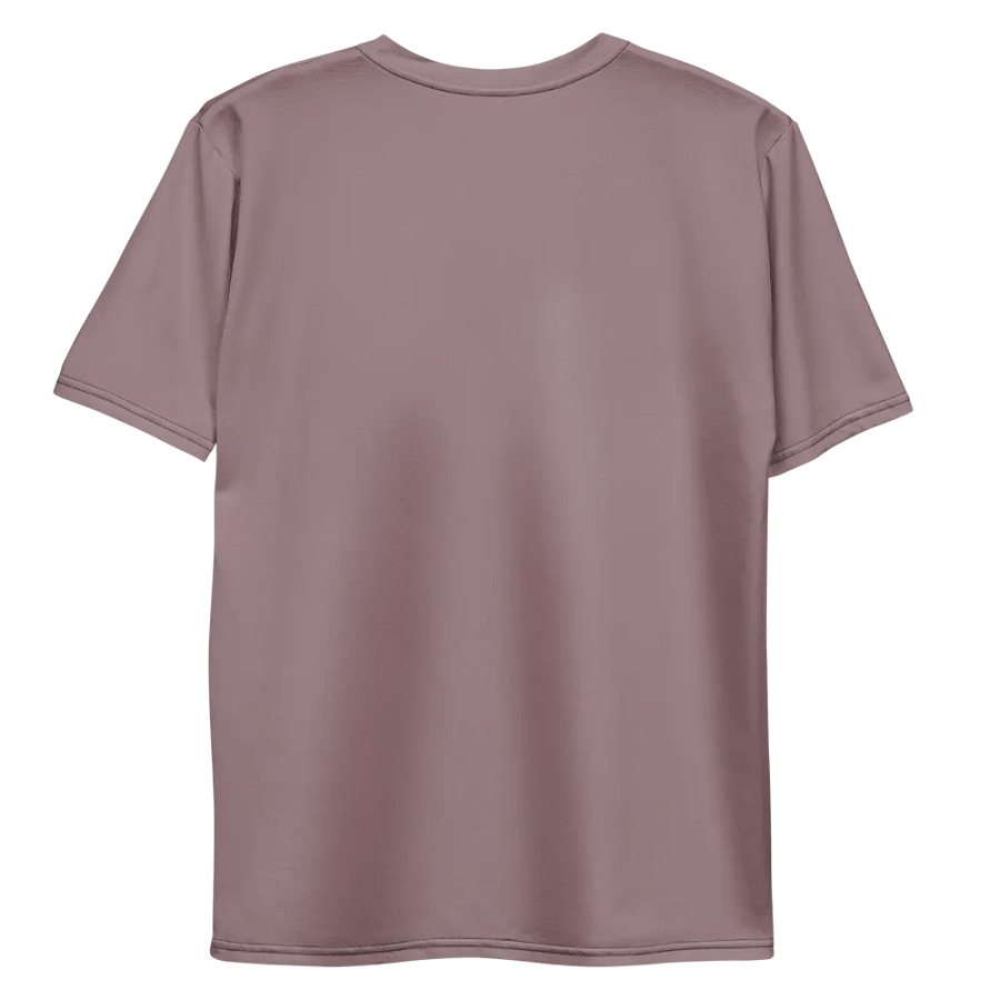 Plain Cool Purplish Brown Soft Summer Men's Crewneck Polyester Heavyweight Premium T-Shirt by Treasure Pie product image (10)