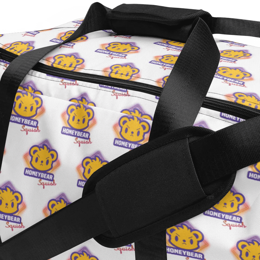 HONEYBEARSQUISH All-Over Duffle Bag product image (6)