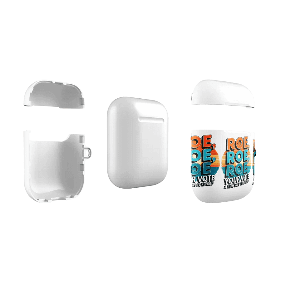ROE FOR YOUR VOTE All-Over Print AirPods® Case product image (11)