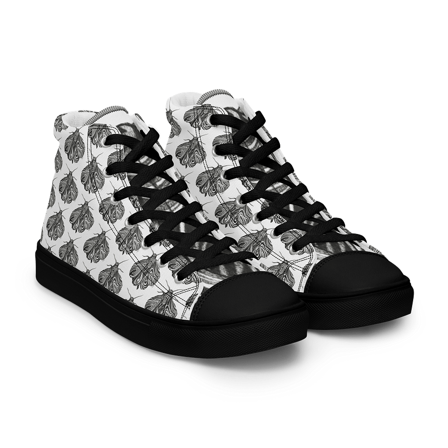 Moth - Men's High Top Canvas Shoes product image (11)
