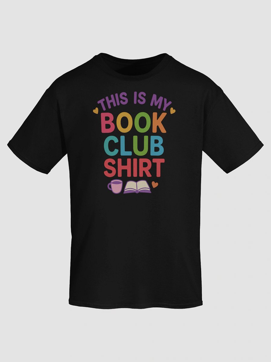 This Is My Book Club Shirt – Colorful Reading Tee for Book Lovers product image (63)