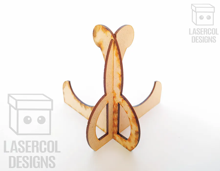 Easel Plate Stand Set 2 - Laser Cut Files product image (10)