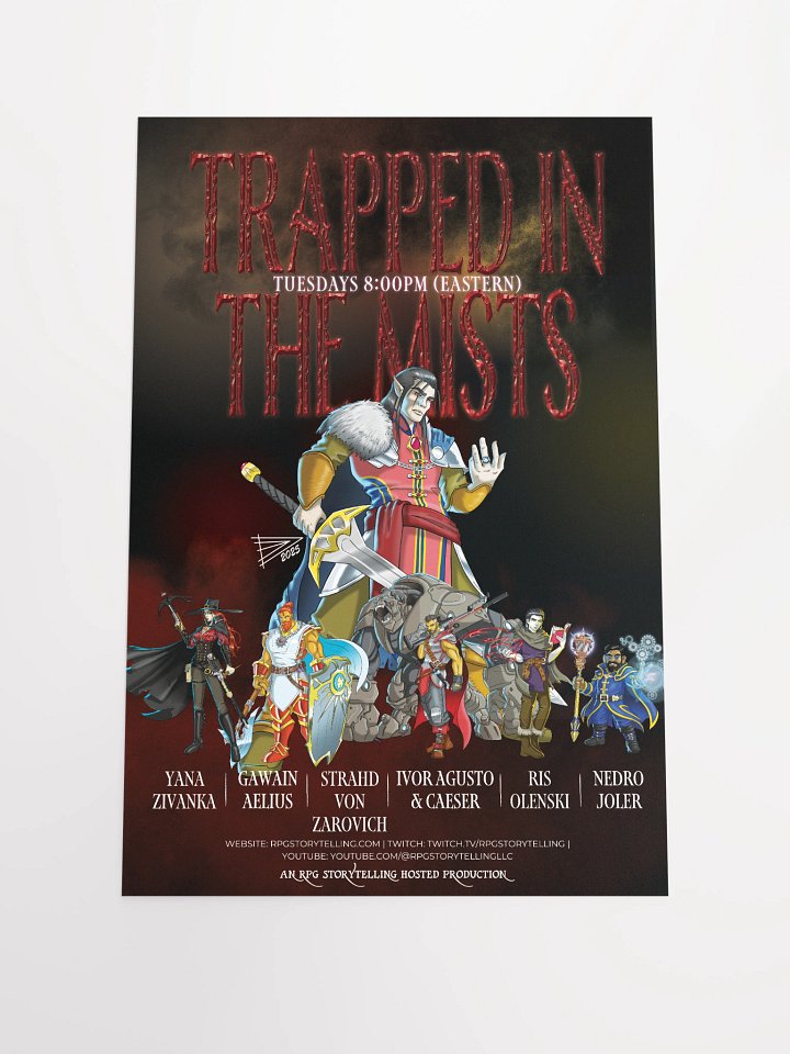 Trapped in the Mists - Matte Poster product image (2)