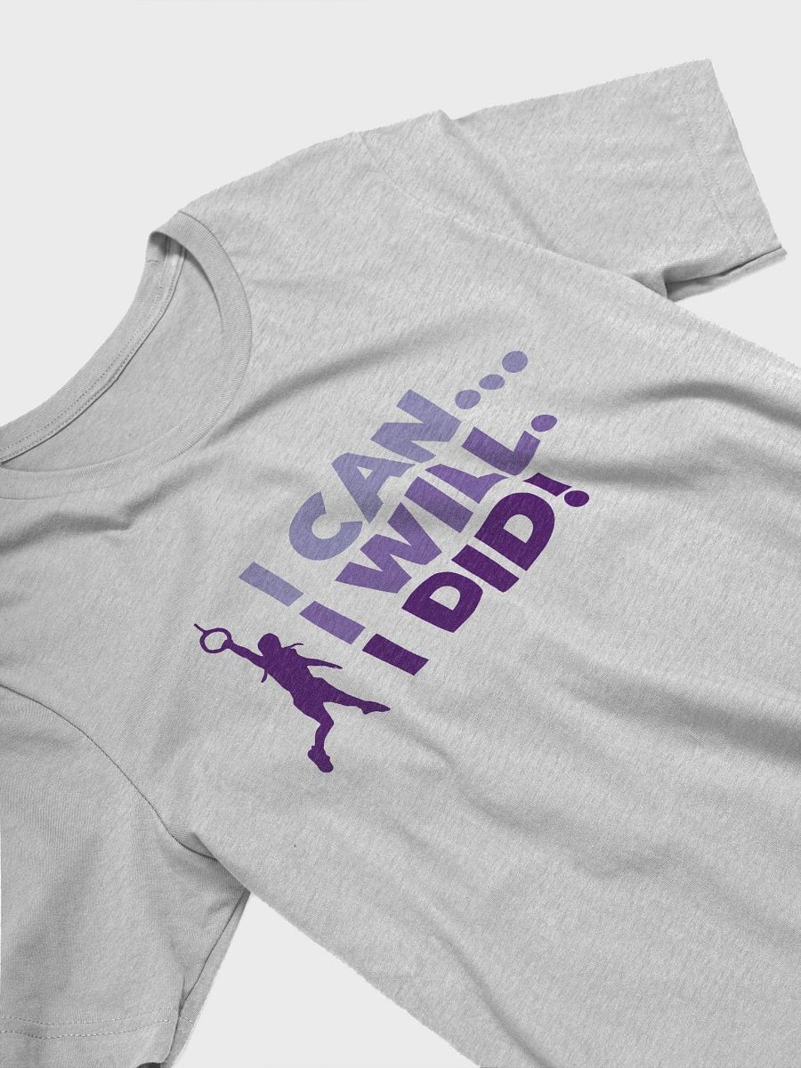 I Can... I Will. I Did! Purple Tee product image (3)