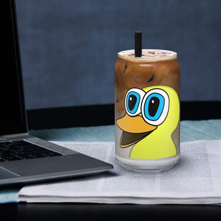 Quackers Can-Shaped Glass product image (3)