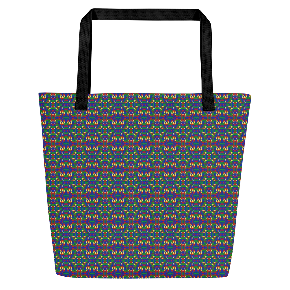 Holiday Current – Large Tote Bag with Pocket product image (4)