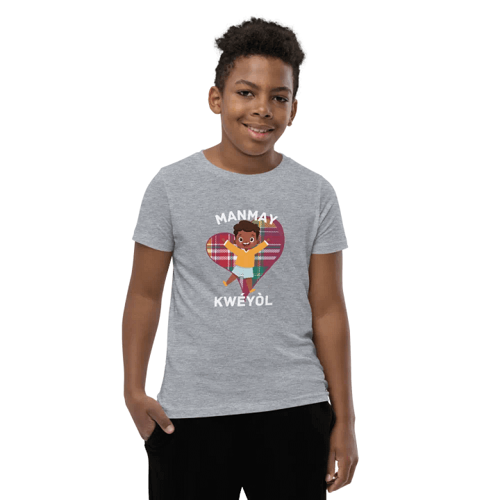 MANMAY KWÉYÒL Madras Kids' T-Shirt product image (2)