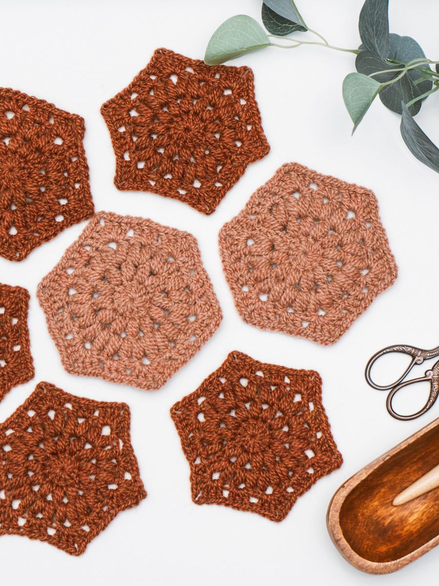 Easy Seven Hexagon Crochet Bag Pattern - Quick Project product image (5)