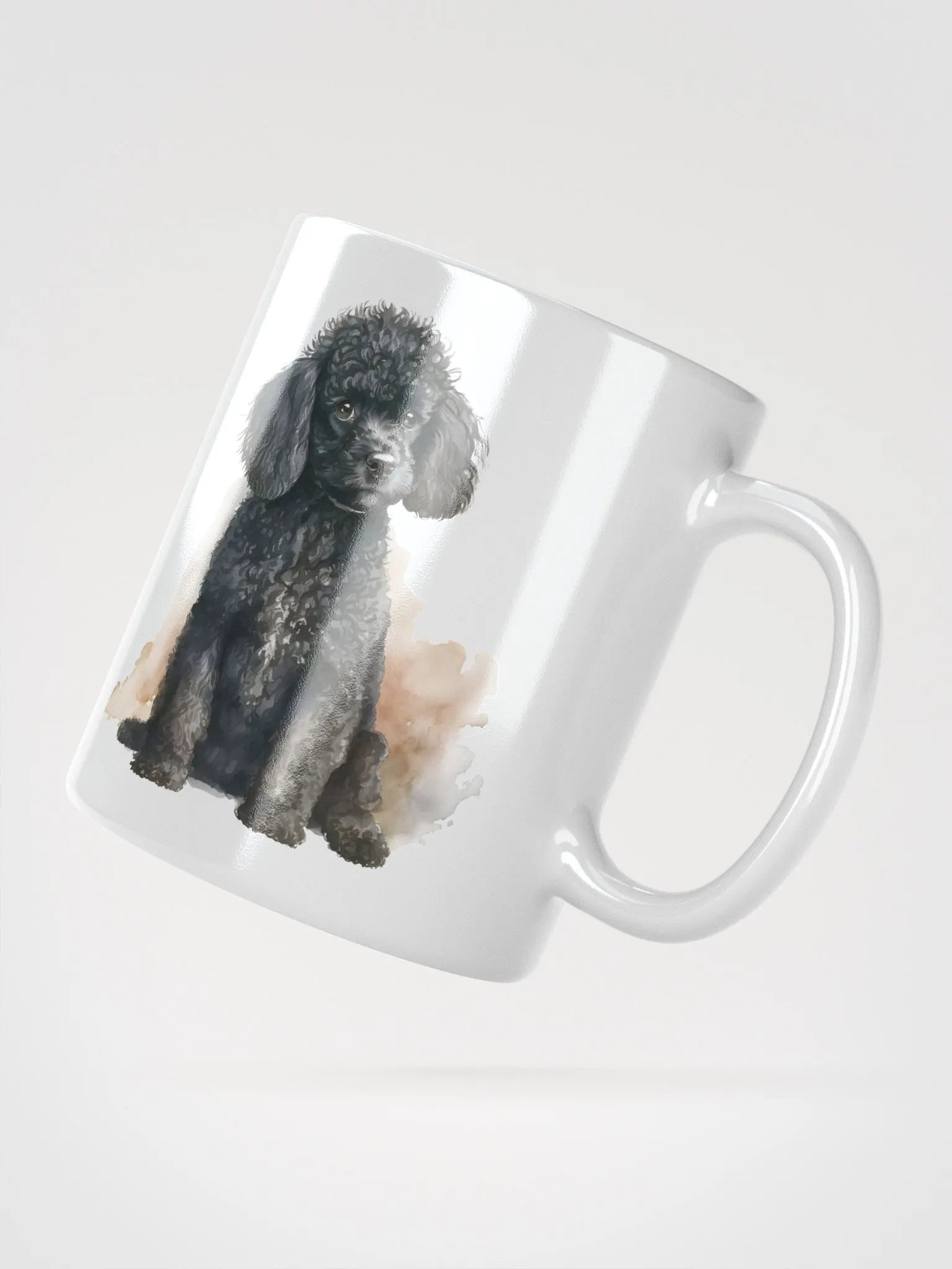 Black Poodle Coffee Mug product image (2)