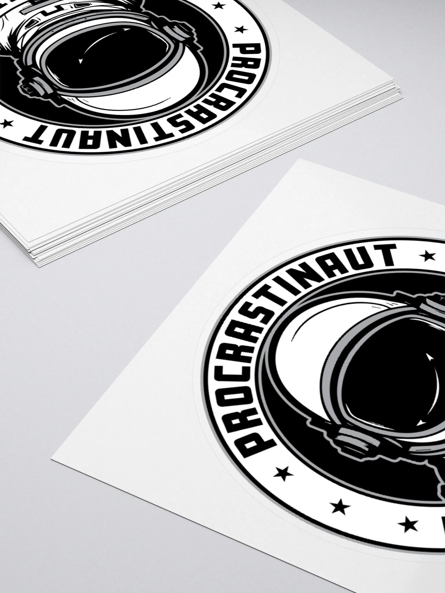 Procrastinaut Sticker – For Space Lovers Who Take It Slow product image (11)