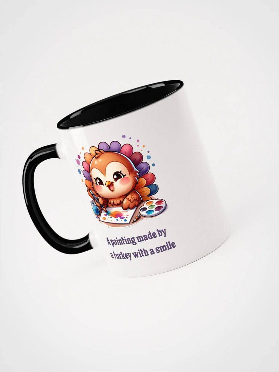 A Painting Made By A Turkey With A Smile Mug product image (11)