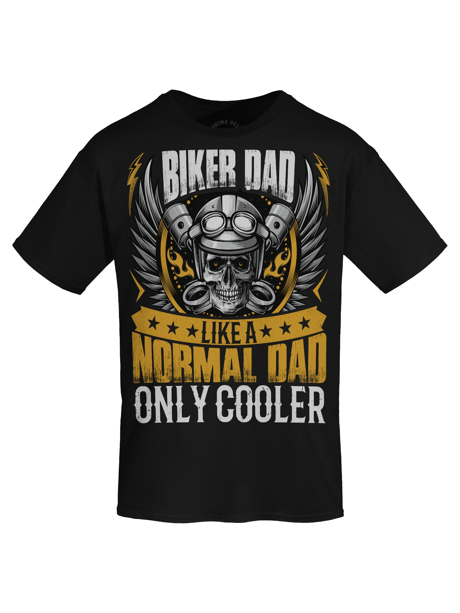 Biker Dad Like A Normal Dad Only Cooler T-Shirt product image (1)