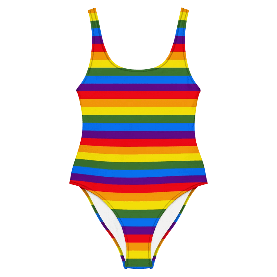 Vibrant Stripes All-Over Swimsuit product image (2)