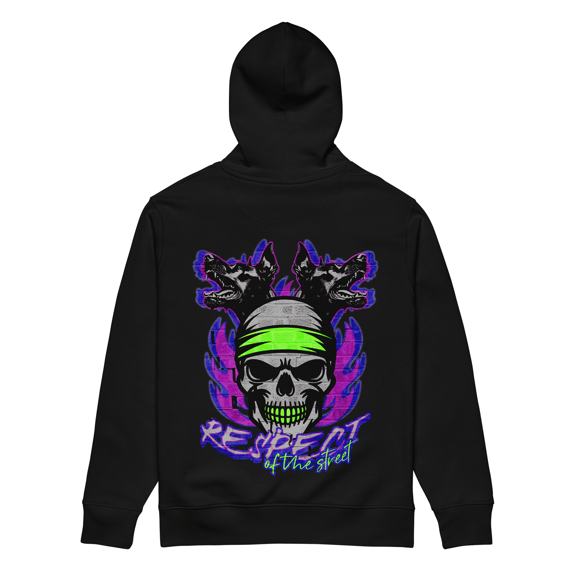 "RESPECT of the Street" Hoodie: Unbreakable Code. Unfiltered Power. 💀🔥 product image (4)