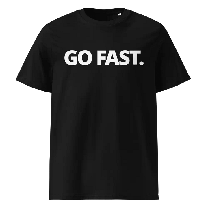 GO FAST (Eat Ass) // Dark Printed Tee product image (1)