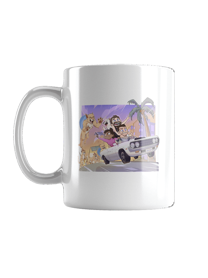 Cat-astrophic Fur-ocius Purrsuit Mug product image (2)
