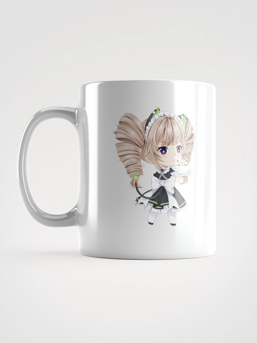 White Glossy Mug - Shiro Maid (Tower of Fantasy) product image (11)