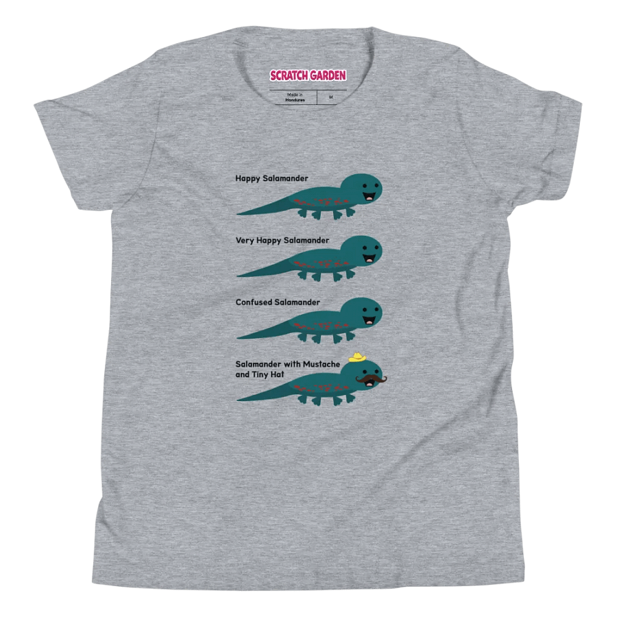 Kinds of Salamanders T-Shirt Youth product image (4)