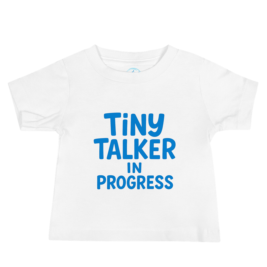 Tiny Talker in Progress Baby Tee product image (2)