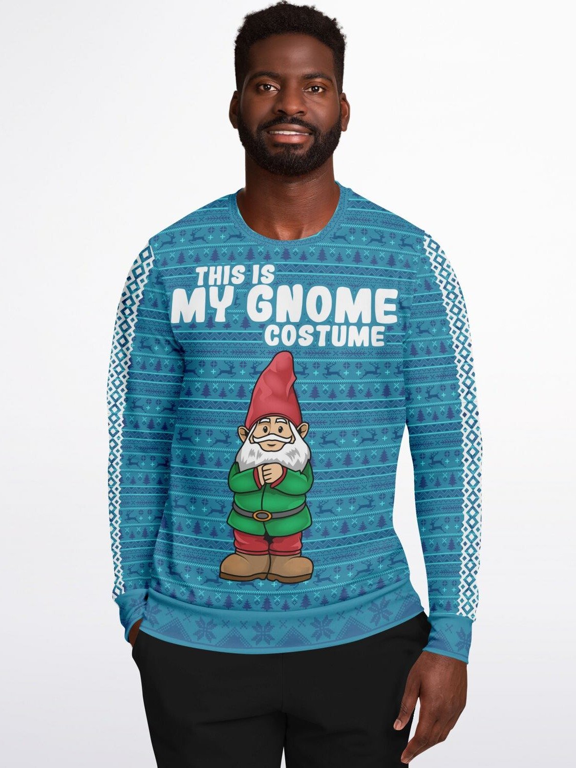 "This Is My Gnome" Christmas Sweatshirt | Funny Gnome Costume Sweater | Holiday Party Outfit product image (1)