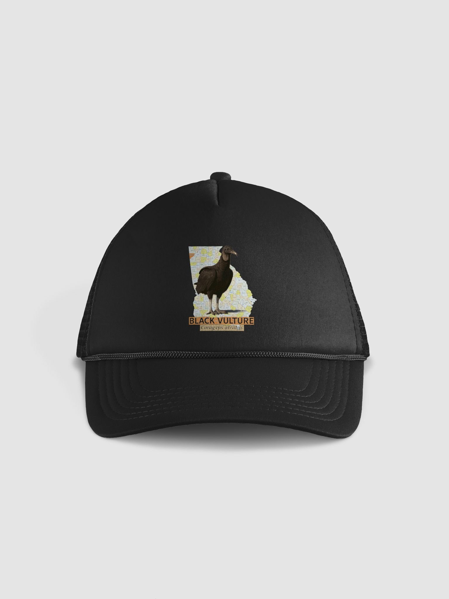 Georgia Black Vulture Foam Trucker Hat product image (1)